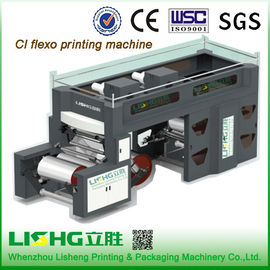 China Máquina de impressão Flexographic do CI do saco de compras do PE/BOPP com alta velocidade fornecedor