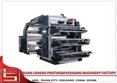 China 32 máquina de impressão de Flexo da cor do quilowatt 6 com movimentação de correia síncrono fornecedor