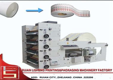 China Máquina de impressão intermitente da etiqueta de Flexo da cópia excedente de alta velocidade para a etiqueta fornecedor