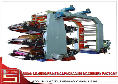 China máquina de impressão não tecida da tela de 6 cores, impressora de Flexo do papel de rolo fornecedor